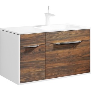 Мебель для ванной Aqwella Malaga R 90x45 крафт темный
