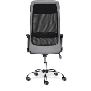 Кресло TetChair PROFIT ткань, серый/черный