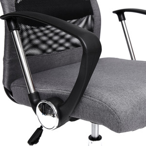 Кресло TetChair PROFIT ткань, серый/черный