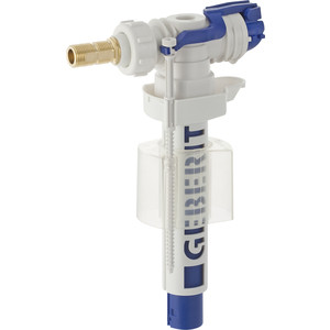 Впускной клапан для бачка Geberit Impuls 380 подвод воды сбоку 3/8 и 1/2 (281.004.00.1) низкий боковой шкафчик geberit
